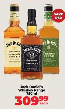 Diamond Discount Liquor Jack Daniel's Whiskey Range offer