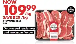 Woolworths STEWING BEEF BULK offer