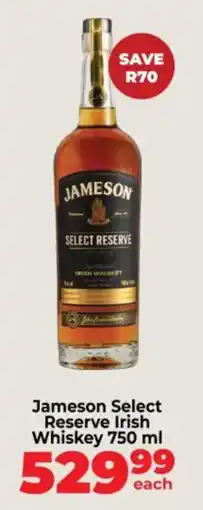 Diamond Discount Liquor Jameson Select Reserve Irish Whiskey offer