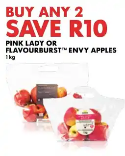 Woolworths Pink Lady or Flavourburst Envy Apples offer