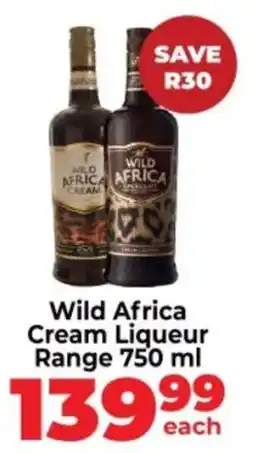 Diamond Discount Liquor Wild Africa Cream Liqueur offer