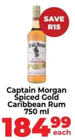 Diamond Discount Liquor Captain Morgan Spiced Gold Caribbean Rum offer