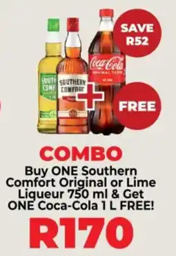 Diamond Discount Liquor Southern Comfort Original or Lime Liqueur offer