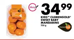 Woolworths Kids ClemenGold Sweet Baby Mandarins offer