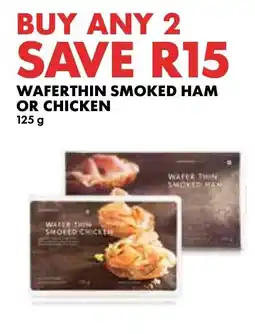 Woolworths Waferthin Smoked Ham or Chicken offer