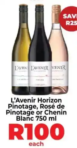 Diamond Discount Liquor L'Avenir Horizon Pinotage, Rosé de Pinotage or Chenin Blanc offer