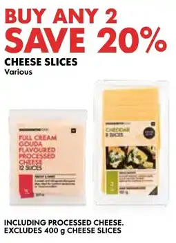 Woolworths Cheese Slices offer