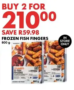 Woolworths Crumbed Fish Fingers offer