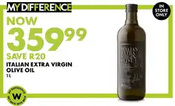 Woolworths Italian Extra Virgin Olive Oil offer