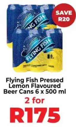Diamond Discount Liquor Flying Fish Pressed Lemon Flavoured Beer Cans offer