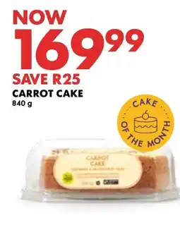 Woolworths Carrot Cake offer