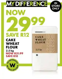 Woolworths Cake Wheat Flour offer