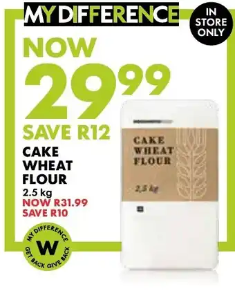Woolworths Cake Wheat Flour offer