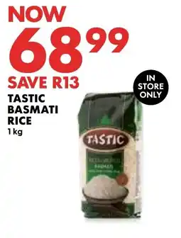 Woolworths TASTIC BASMATI RICE offer