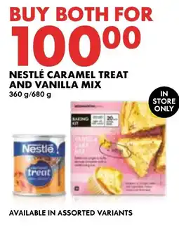 Woolworths Nestlé Caramel Treat and Vanilla Mix offer