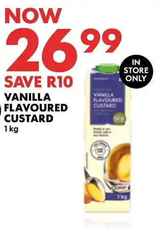Woolworths Vanilla Flavoured Custard offer