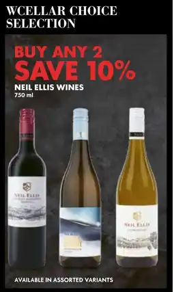 Woolworths Neil Ellis Wines Assorted offer