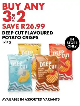 Woolworths Deep Cut Flavoured Potato Crisps offer