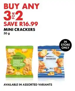 Woolworths Mini Crackers offer