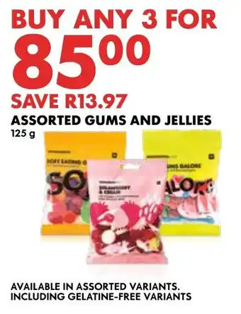 Woolworths Assorted Gums and Jellies offer