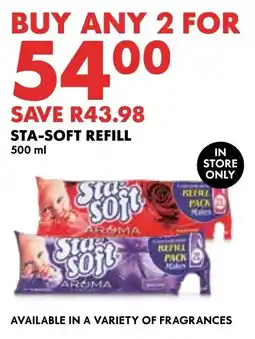 Woolworths Sta-Soft Refill offer