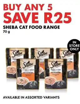 Woolworths Sheba Cat Food Range offer