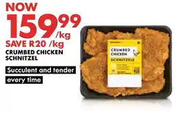 Woolworths Crumbed Chicken Schnitzels offer