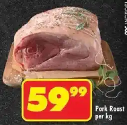 Shoprite Pork Roast offer