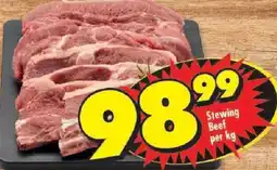 Shoprite Stewing Beef offer