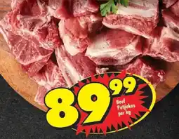 Shoprite Beef Potjiekos offer