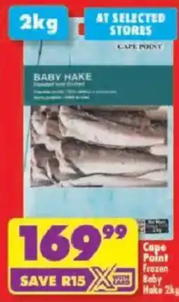 Shoprite Cape Point Frozen Baby Hake offer