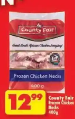 Shoprite County Fair Frozen Chicken Necks offer