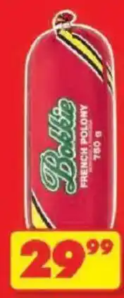 Shoprite Bottle French Polony offer