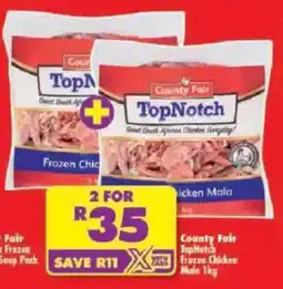 Shoprite County Fair TopNotch Frozen Chicken Male offer