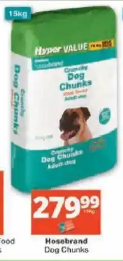 Checkers Hyper Hosebrand Dog Chunks offer