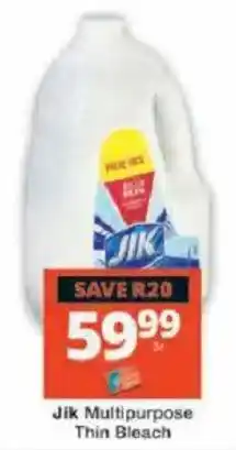 Checkers Hyper Jik Multipurpose Thin Bleach offer