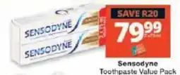 Checkers Hyper Sensodyne Toothpaste Value Pack offer