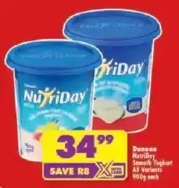 Shoprite Danone NutriDay Smooth Yoghurt offer