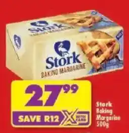 Shoprite Stork Baking Margarine offer