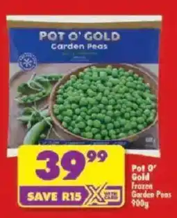 Shoprite Pot O' Gold Garden Peas offer