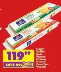 Shoprite Clover Cheese Slices offer