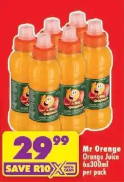 Shoprite Mr Orange Orange Juice offer