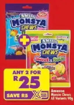 Shoprite Amazon Monsta Chews offer