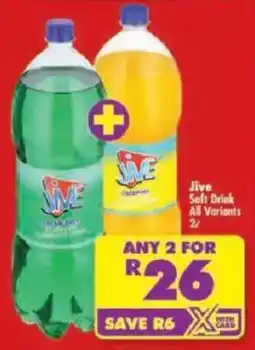 Shoprite Jive Soft Drink offer