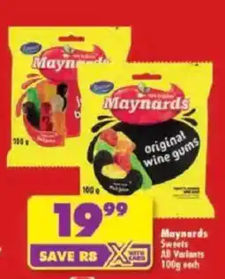 Shoprite Maynards original wine gums offer