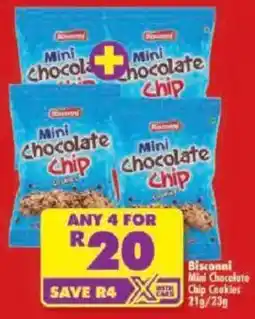 Shoprite Bisconni Mini Chocolate Chip Cookies offer