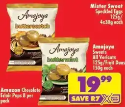 Shoprite Amajoya Sweets offer