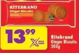 Shoprite Ritebrand Ginger Biscuits offer