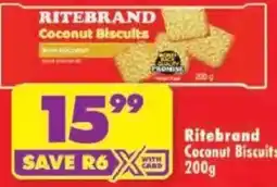 Shoprite Ritebrand Coconut Biscuits offer