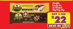 Shoprite Jungle Energy Bar offer